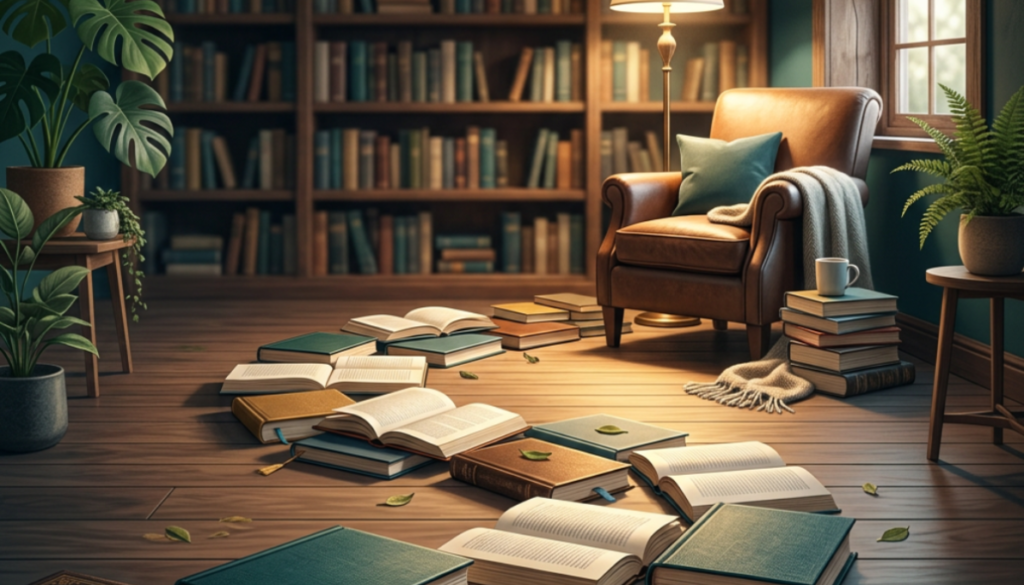 Este plano não promete transformar você em uma máquina de terminar livros.