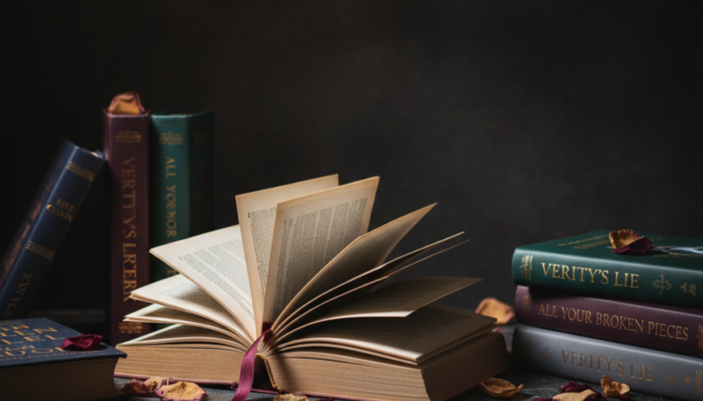 Colleen Hoover construiu uma bibliografia extensa, com séries e romances independentes. 